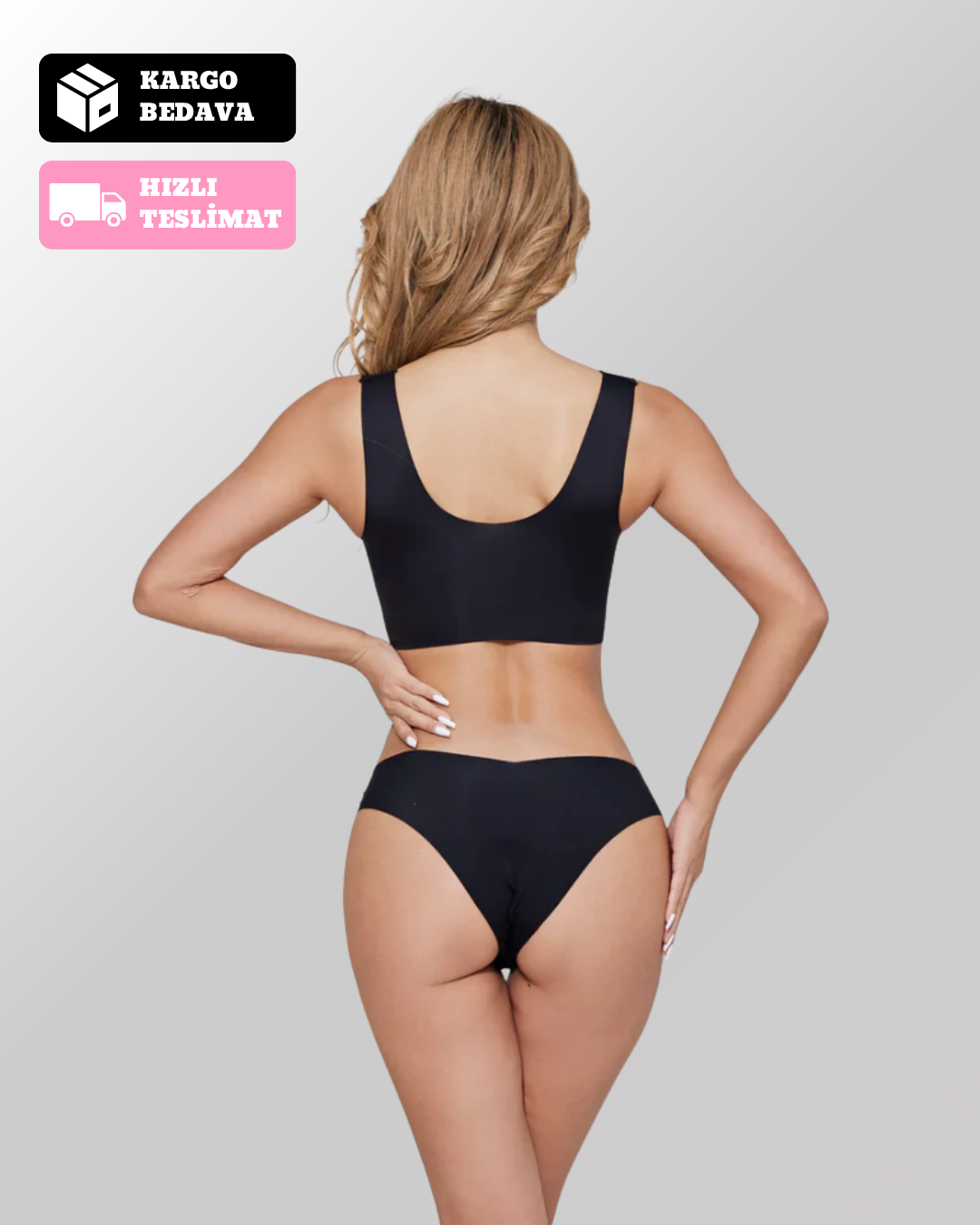 Velmessa™ Düğmeli Rahat ve Destekleyici Dantel Sütyen