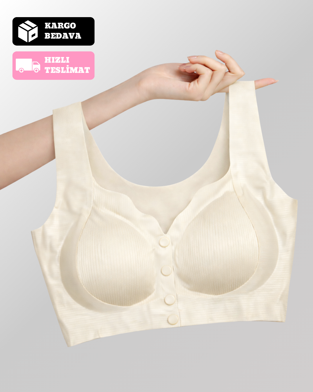 Velmessa™ Aura Form Önden Kapamalı Destekleyici  Sütyen