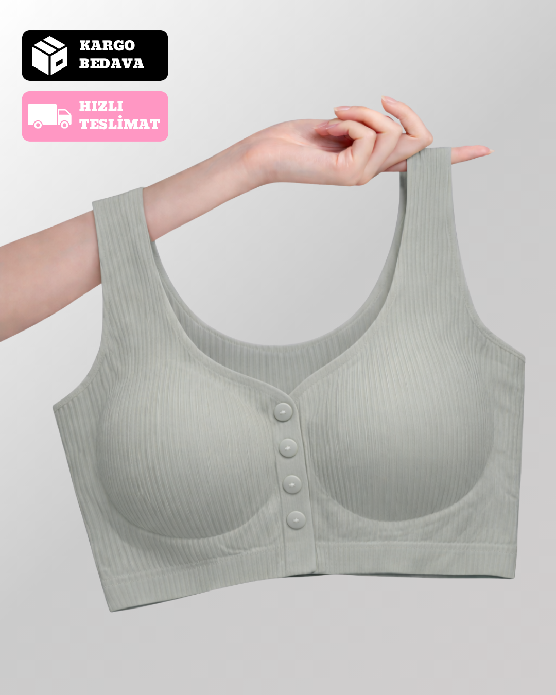 Velmessa™ Pure Form Önden Kapamalı Destekleyici Sütyen