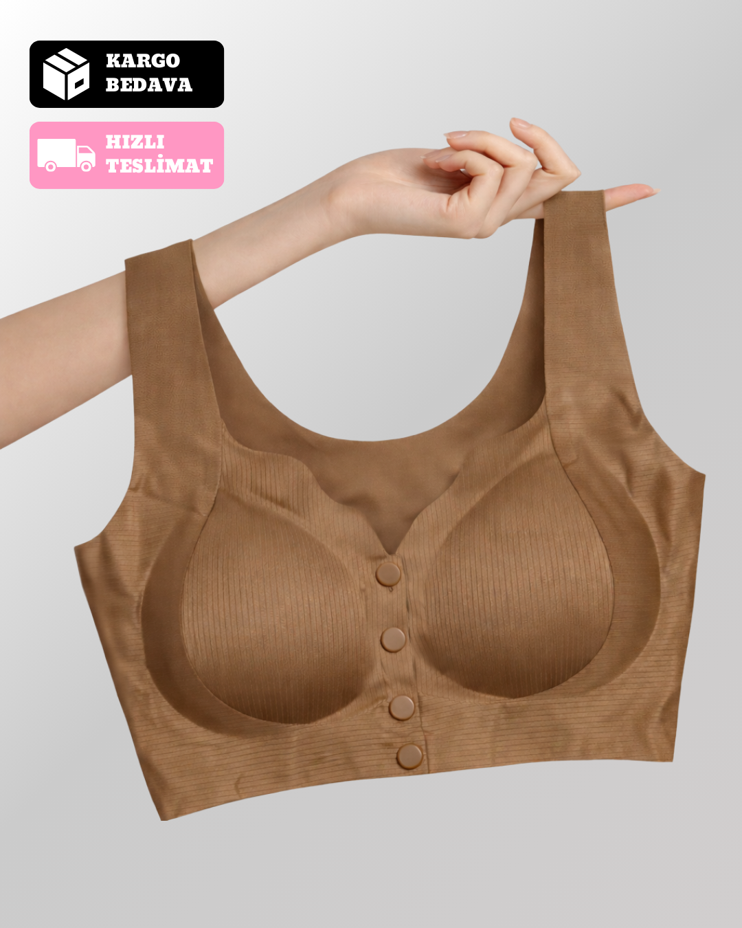 Velmessa™ Aura Form Önden Kapamalı Destekleyici  Sütyen