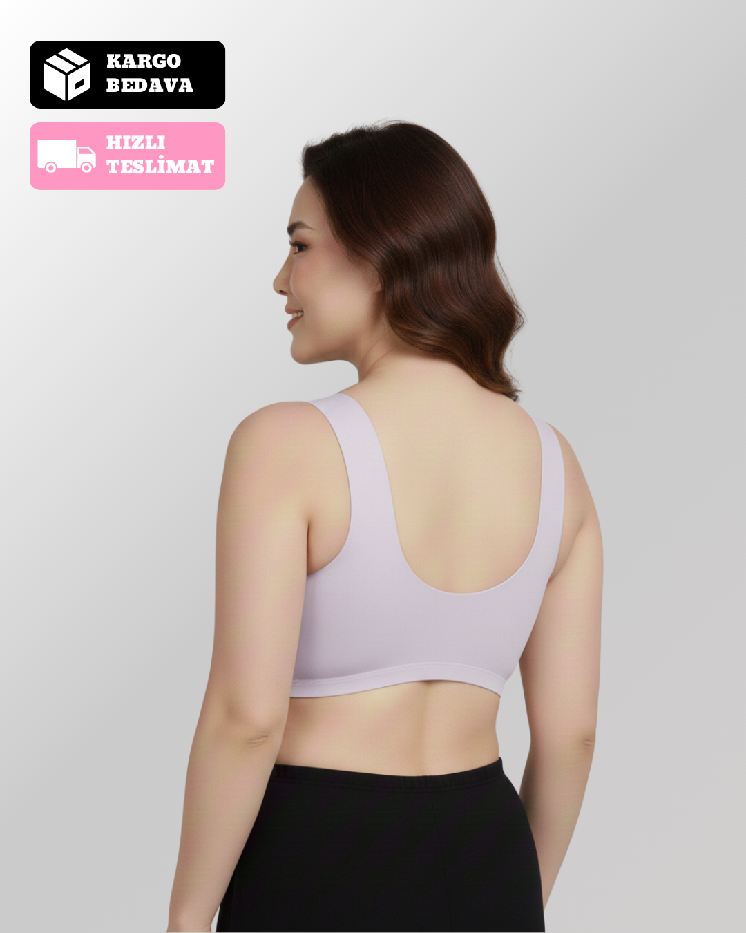 Velmessa™ Soft Push-Up Rahat Destekleyici Form Sütyen