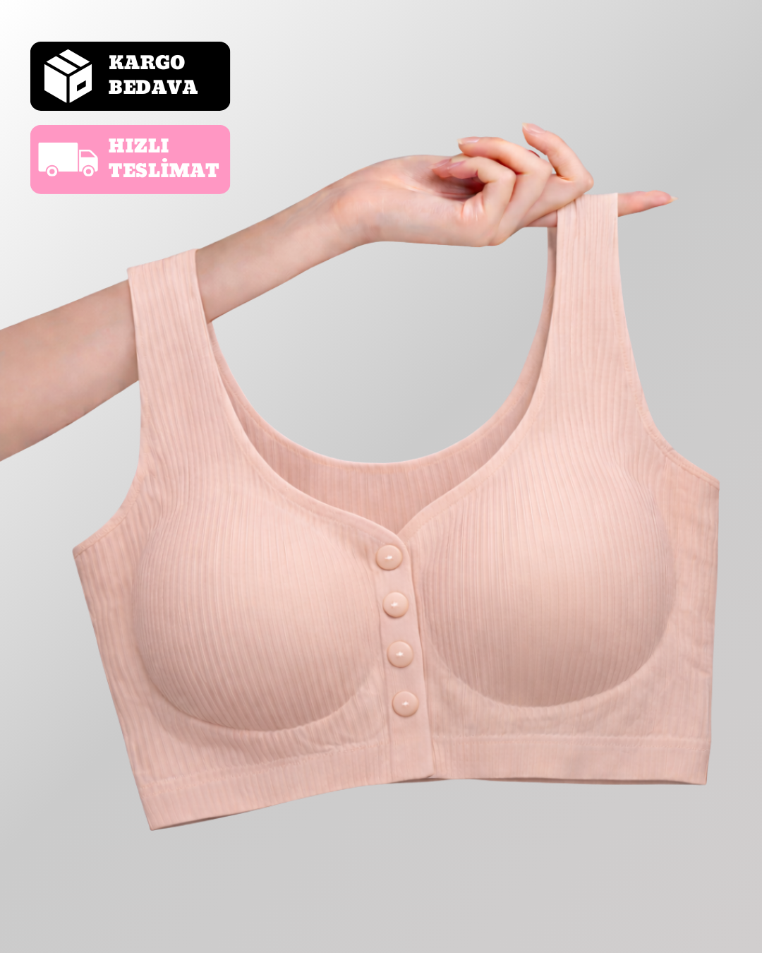 Velmessa™ Pure Form Önden Kapamalı Destekleyici Sütyen