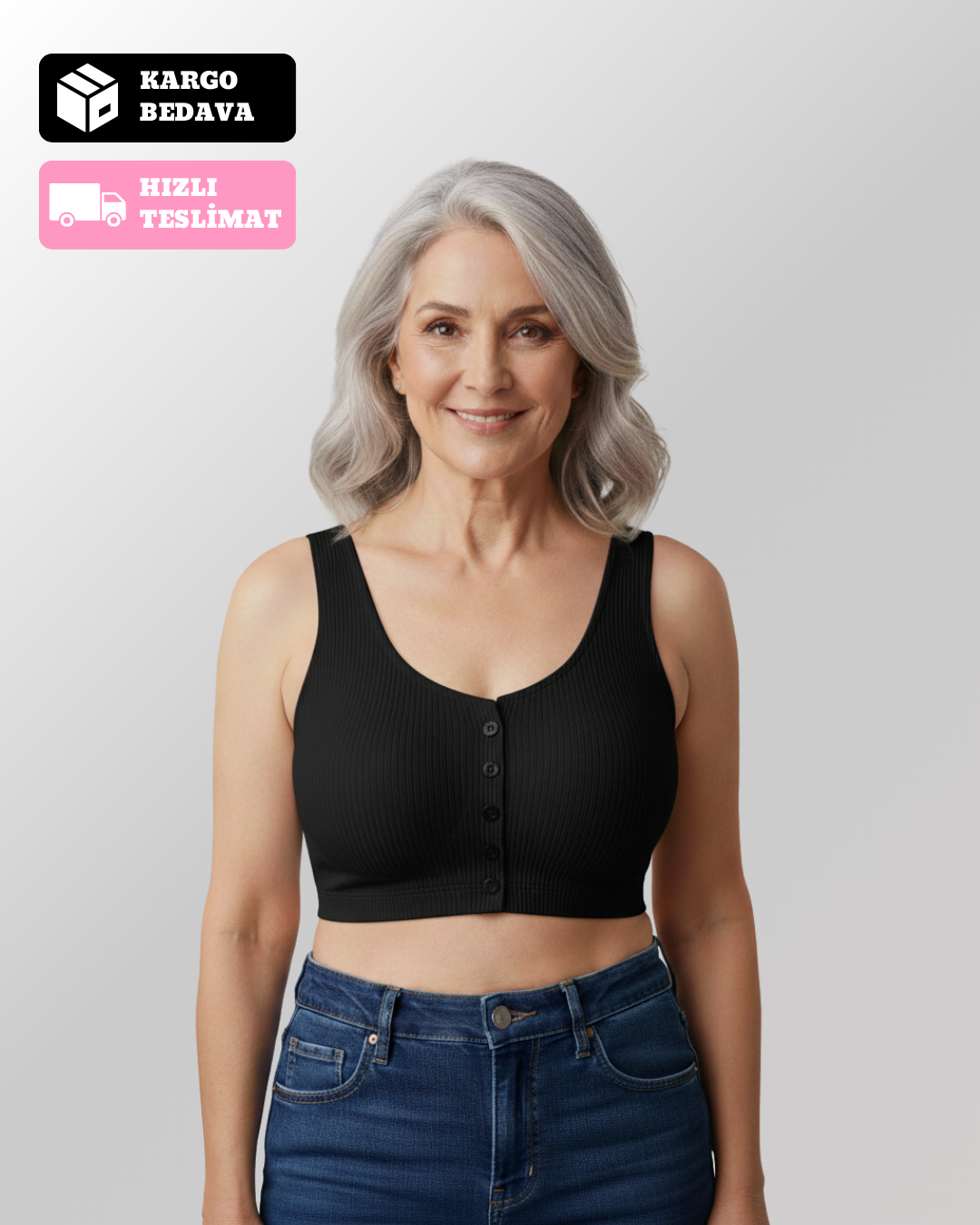 Velmessa™ Pure Form Önden Kapamalı Destekleyici Sütyen