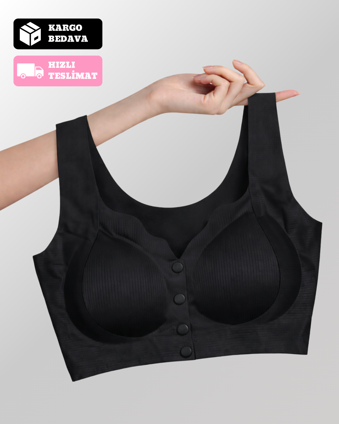 Velmessa™ Aura Form Önden Kapamalı Destekleyici  Sütyen