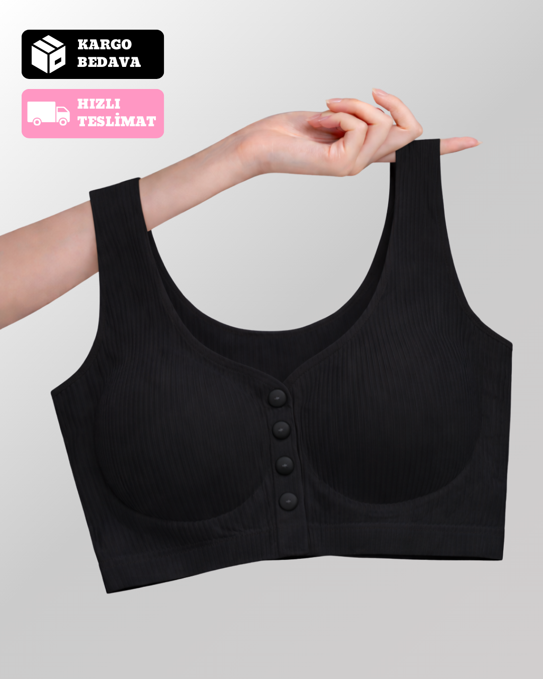 Velmessa™ Pure Form Önden Kapamalı Destekleyici Sütyen