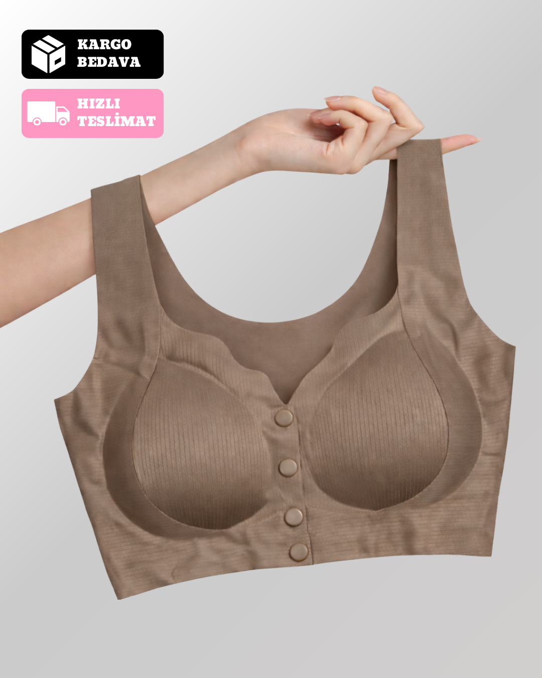 Velmessa™ Aura Form Önden Kapamalı Destekleyici  Sütyen