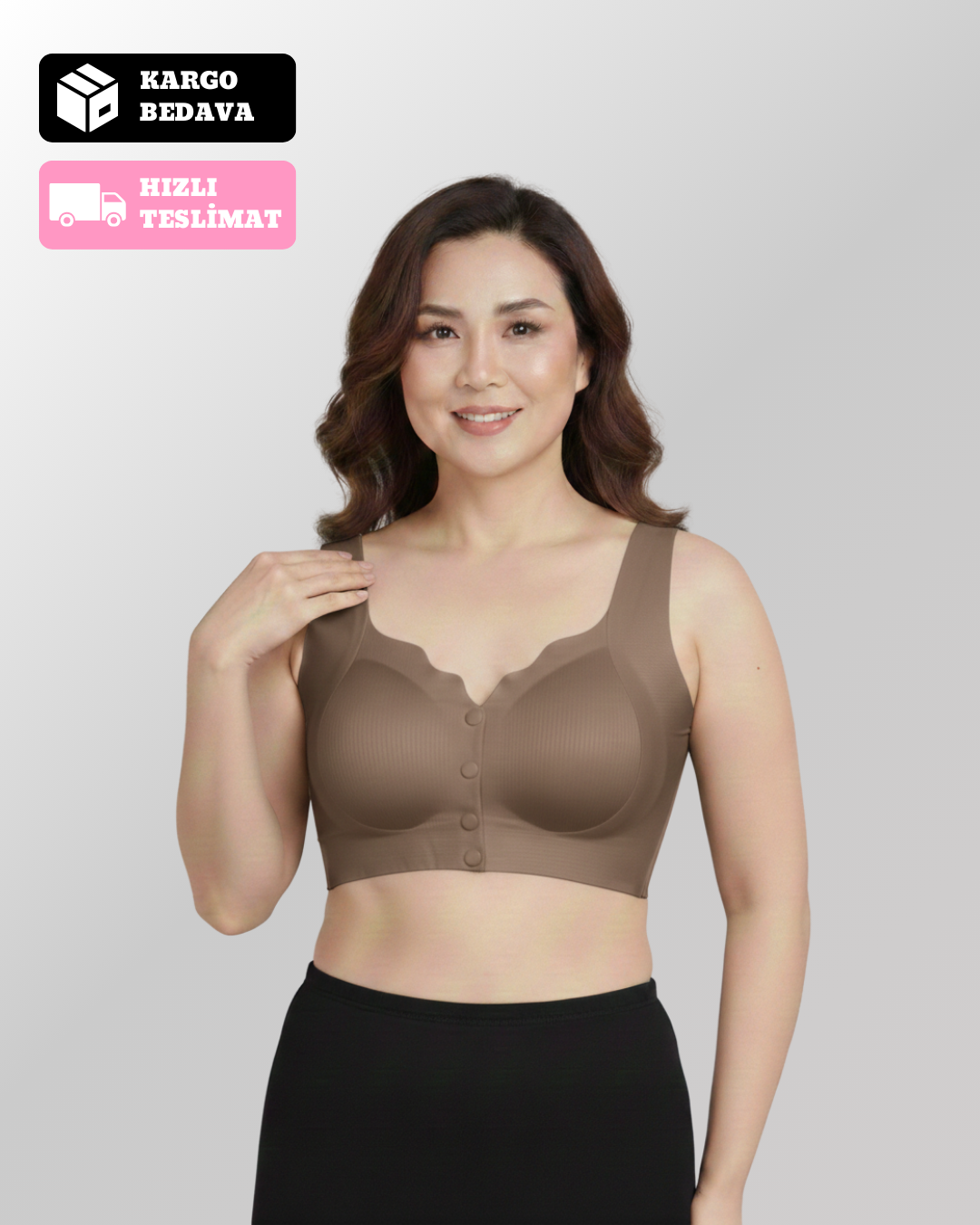 Velmessa™ Aura Form Önden Kapamalı Destekleyici  Sütyen